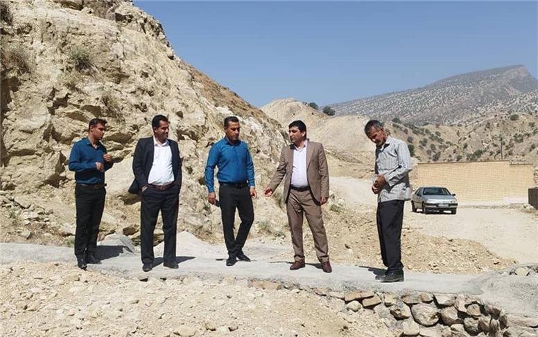 مشکل راه دسترسی ۷ روستای حومه غربی لنده رفع می‌شود