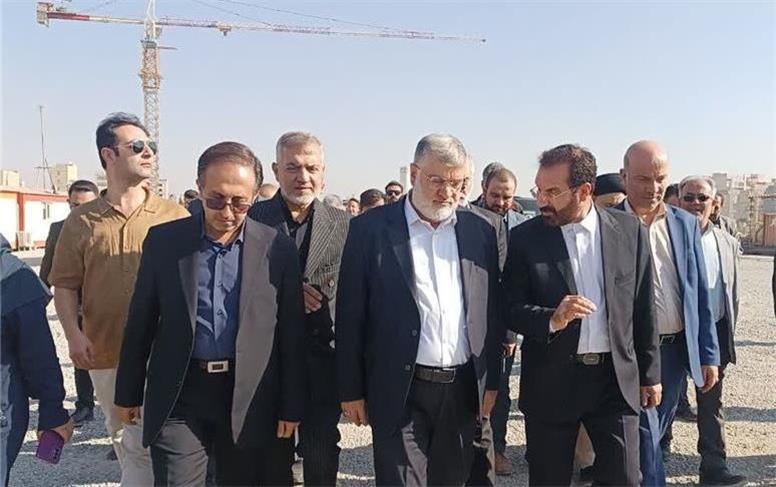 تأکید استاندار تهران بر تسریع در ساخت بیمارستان ۳۵۰ تختخوابی نسیم‌شهر