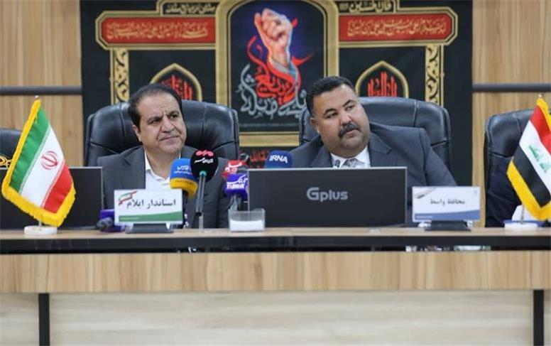 تأکید استاندار ایلام بر گسترش همکاری‌های دوجانبه با استان «واسط» عراق