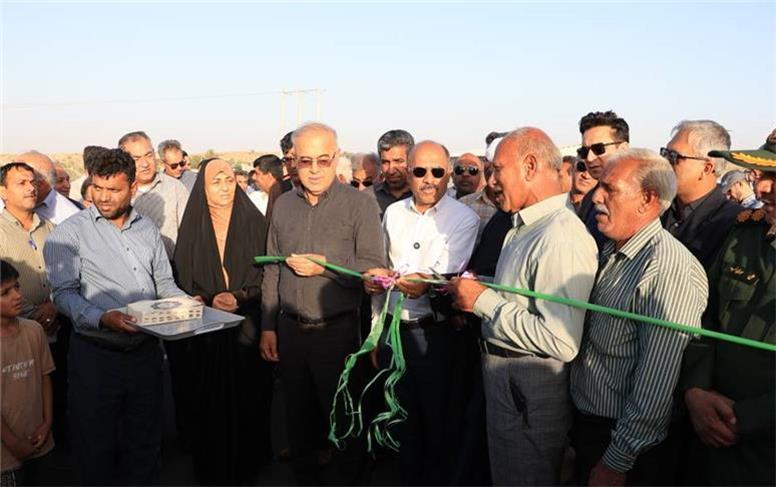 شش کیلومتر از جاده فاریاب به زیارتعلی و پل ماشنگی رودان افتتاح شد