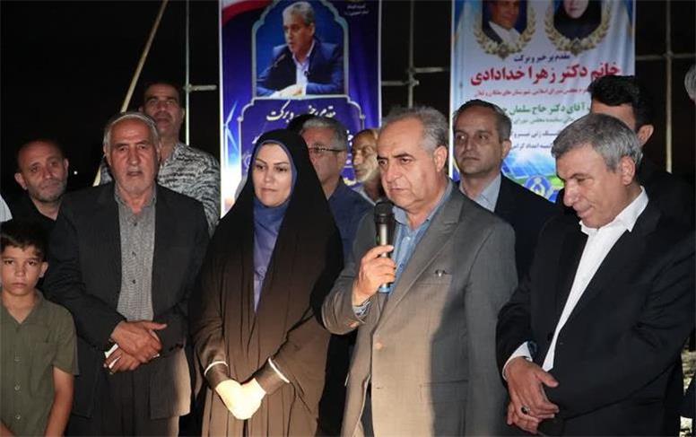کلنگ‌زنی نیروگاه خورشیدی ۳ مگاواتی در لیلان