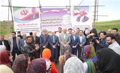 آغاز عملیات اجرایی مدرسه روستای صفی آباد جوانرود