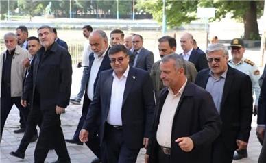 حضور اعضای کمیسیون امور داخلی کشور و شوراهای مجلس در چهارمحال و بختیاری