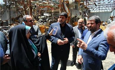 ارائه ۴۰۰ فیلم عکس از حمله‌ به سردخانه پشتیبانی امور دام در  کمیته بین‌المللی صلیب سرخ (ICRC) ژنو