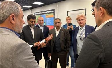 بازدید معاون هماهنگی امور اقتصادی استاندار قزوین و هیأت اقتصادی استان از هلدینگ صنعتی  DACCORD VOLGA