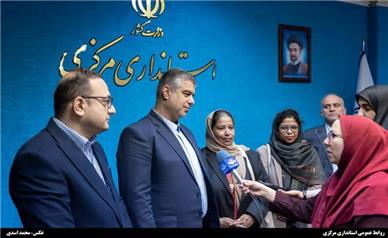 حضور دیپلمات‌های سریلانکا و بنگلادش در نمایشگاه سنگ محلات زمینه‌ساز توسعه